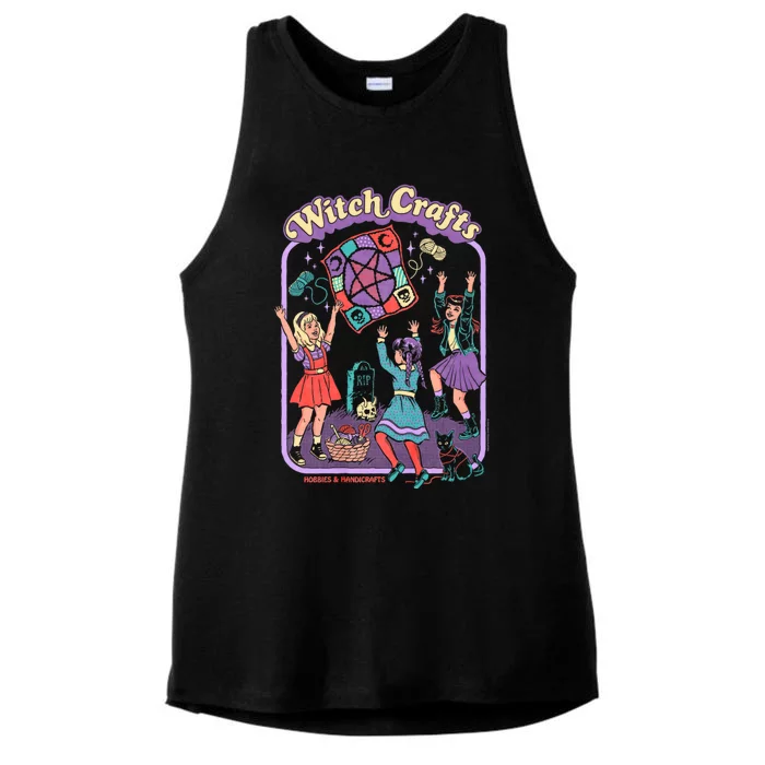 Steven Rhodes Witch Crafts Hobbies & Handicrafts Dark Humor Ladies Tri-Blend Wicking Tank