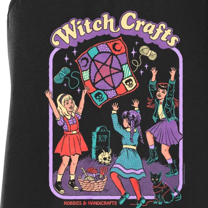 Steven Rhodes Witch Crafts Hobbies & Handicrafts Dark Humor Women's Racerback Tank