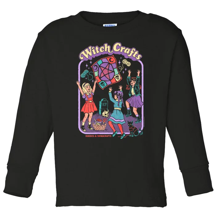 Steven Rhodes Witch Crafts Hobbies & Handicrafts Dark Humor Toddler Long Sleeve Shirt