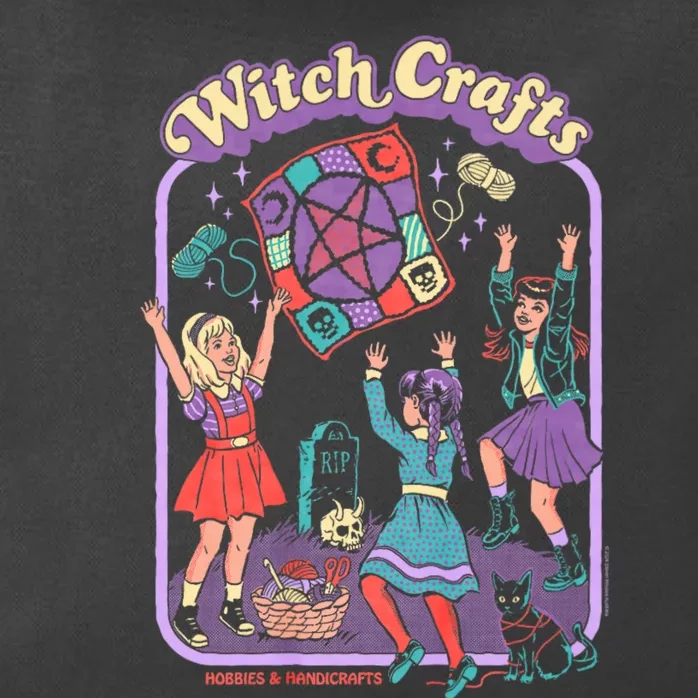 Steven Rhodes Witch Crafts Hobbies & Handicrafts Dark Humor Zip Tote Bag