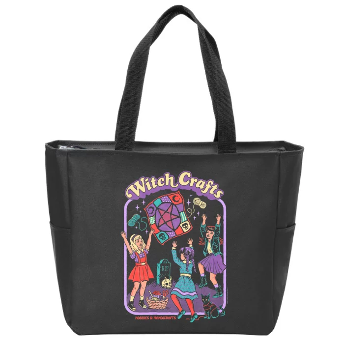 Steven Rhodes Witch Crafts Hobbies & Handicrafts Dark Humor Zip Tote Bag