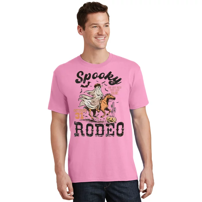 Spooky Rodeo Western Halloween Cow Country Halloween T-Shirt