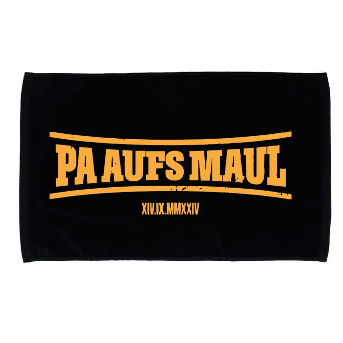 Stefan Raab Wearing Pa Aufs Maul Microfiber Hand Towel