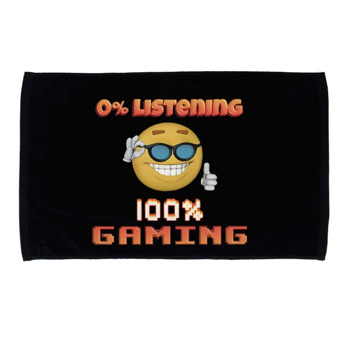 Snazzy Seagull 0 Listening 100 Gaming Microfiber Hand Towel