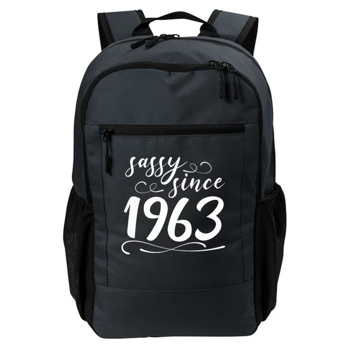 Sassy Since 1963 Birthday 60th Birthday Daily Commute Backpack