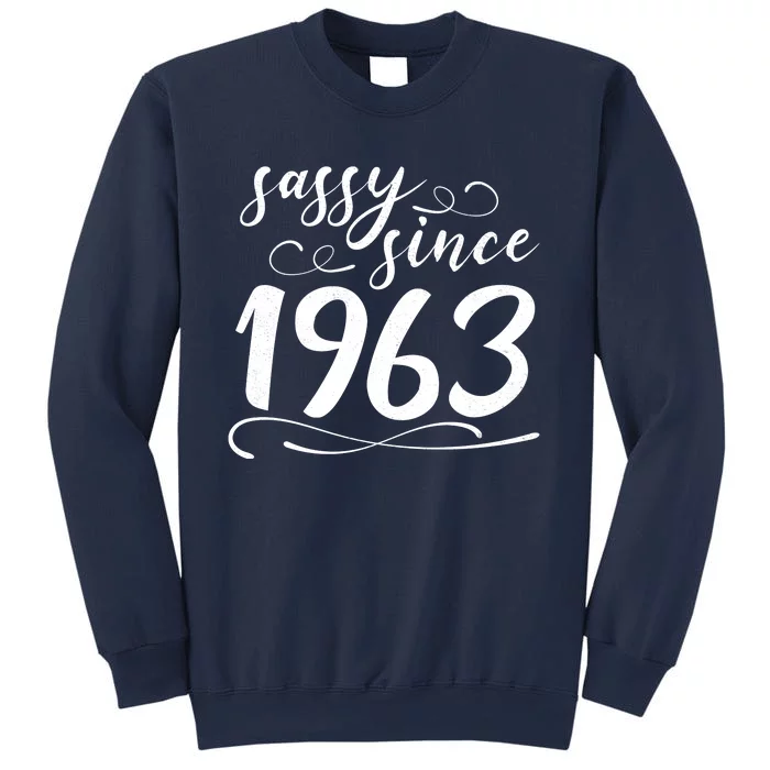 Sassy Since 1963 Birthday 60th Birthday Sweatshirt