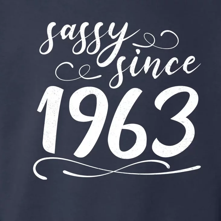 Sassy Since 1963 Birthday 60th Birthday Toddler Hoodie