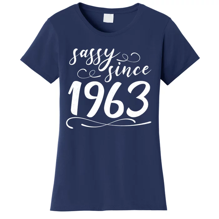 Sassy Since 1963 Birthday 60th Birthday Women's T-Shirt