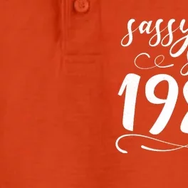 Sassy Since 1983 Birthday 40th Birthday Dry Zone Grid Performance Polo