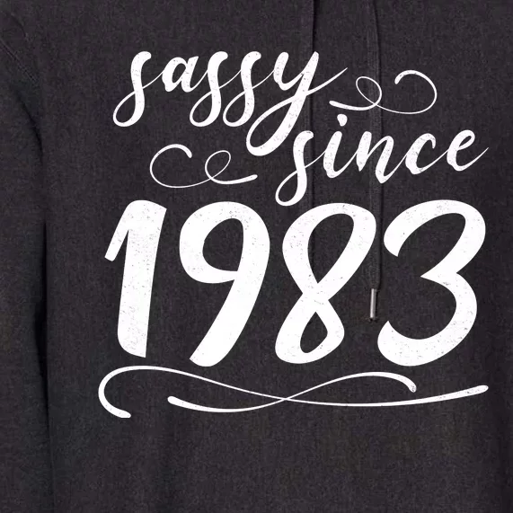 Sassy Since 1983 Birthday 40th Birthday Premium Hoodie