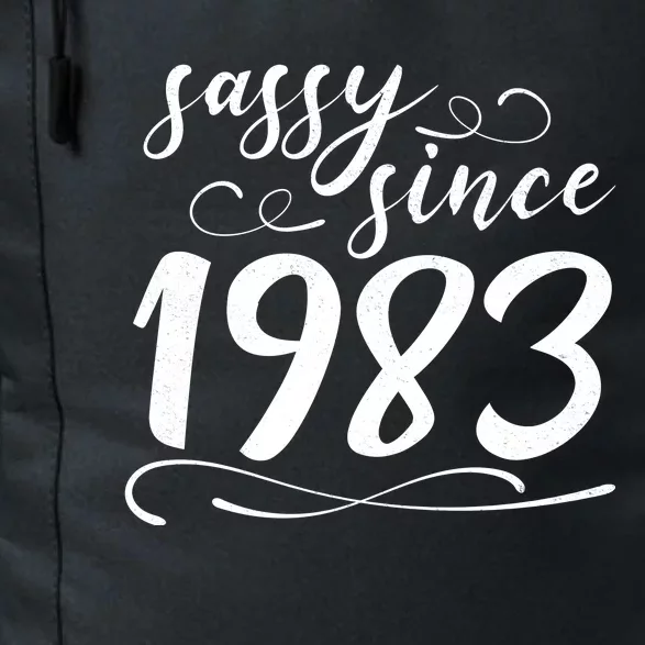 Sassy Since 1983 Birthday 40th Birthday Daily Commute Backpack