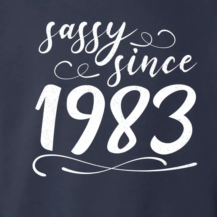 Sassy Since 1983 Birthday 40th Birthday Toddler Hoodie