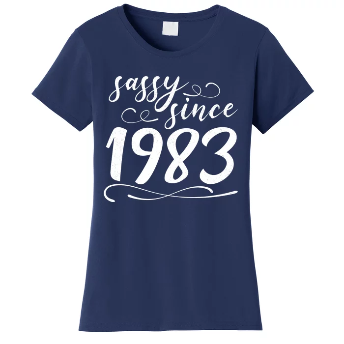 Sassy Since 1983 Birthday 40th Birthday Women's T-Shirt