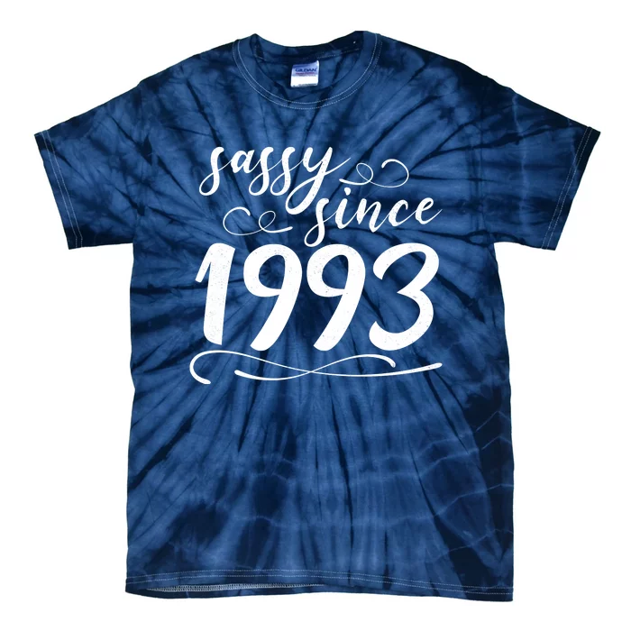 Sassy Since 1993 Birthday 30th Birthday Tie-Dye T-Shirt