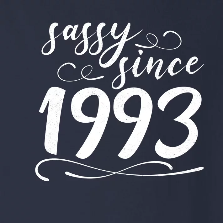 Sassy Since 1993 Birthday 30th Birthday Toddler Long Sleeve Shirt