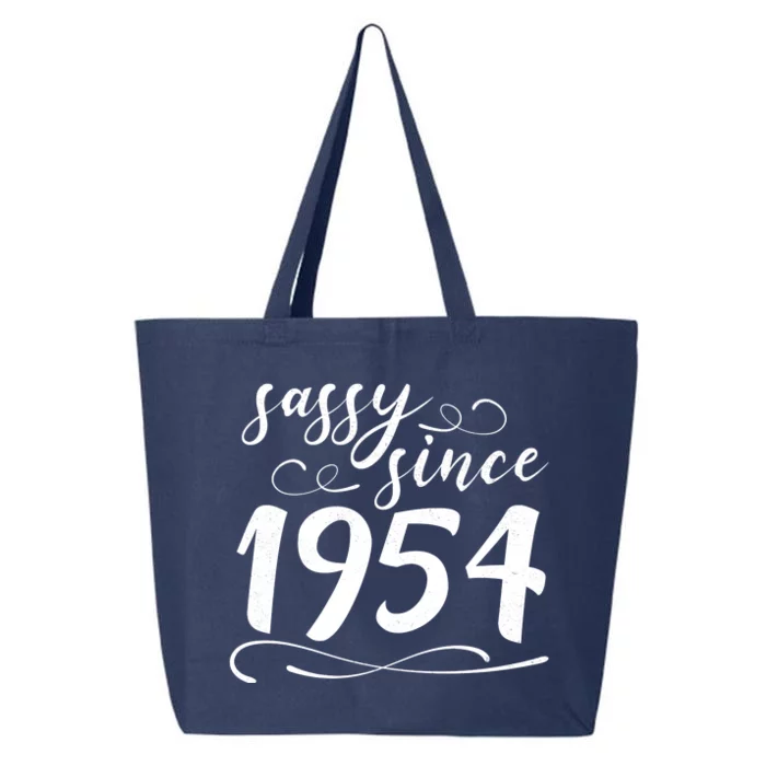 Sassy Since 1954 Birthday 70th Birthday 25L Jumbo Tote