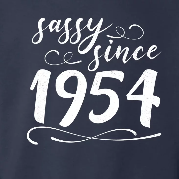 Sassy Since 1954 Birthday 70th Birthday Toddler Hoodie