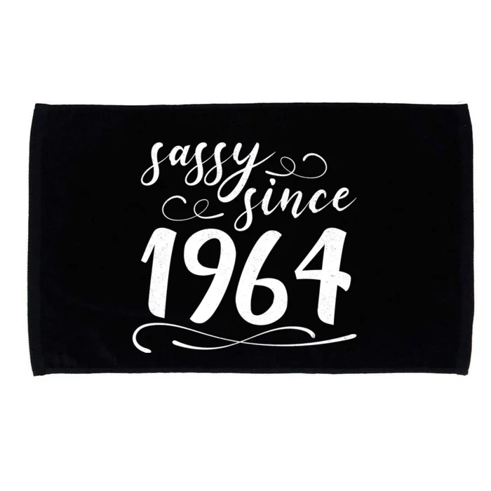 Sassy Since 1964 Birthday 60th Birthday Microfiber Hand Towel