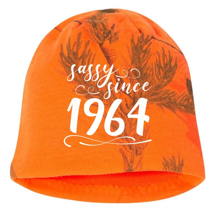 Sassy Since 1964 Birthday 60th Birthday Kati - Camo Knit Beanie