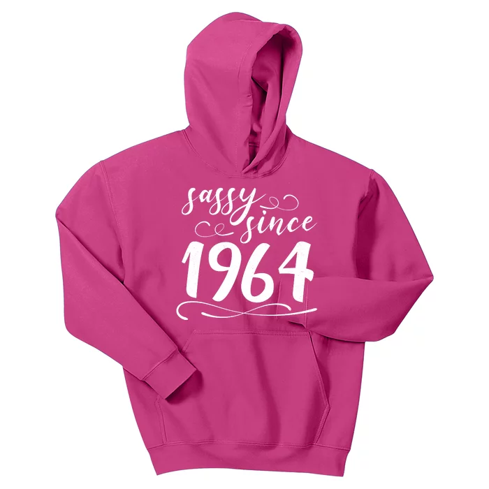 Sassy Since 1964 Birthday 60th Birthday Kids Hoodie