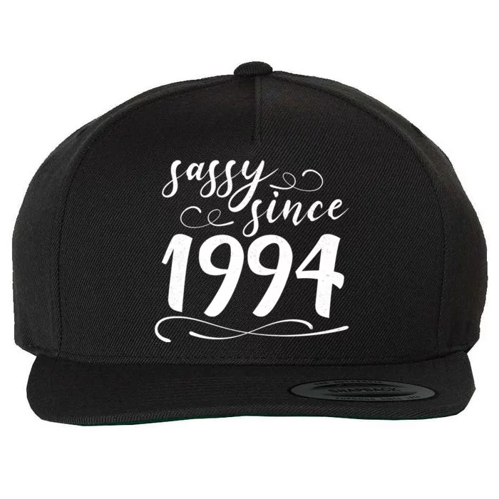 Sassy Since 1994 Birthday 30th Birthday Wool Snapback Cap