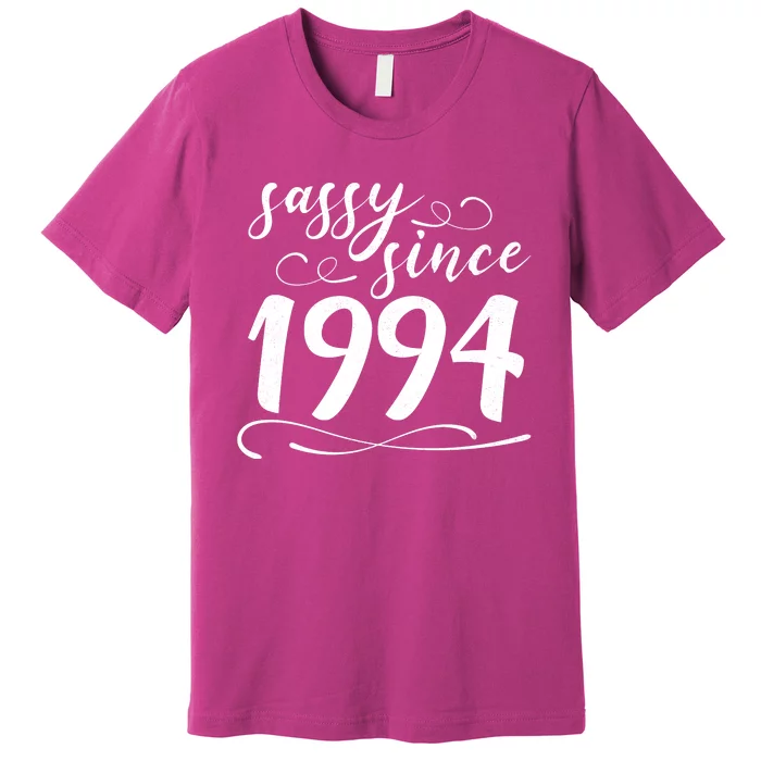 Sassy Since 1994 Birthday 30th Birthday Premium T-Shirt