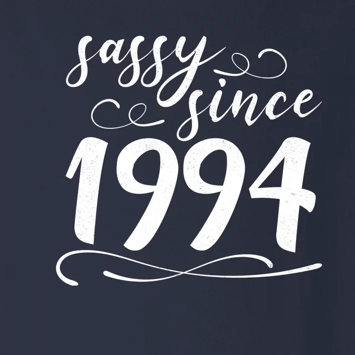 Sassy Since 1994 Birthday 30th Birthday Toddler Long Sleeve Shirt