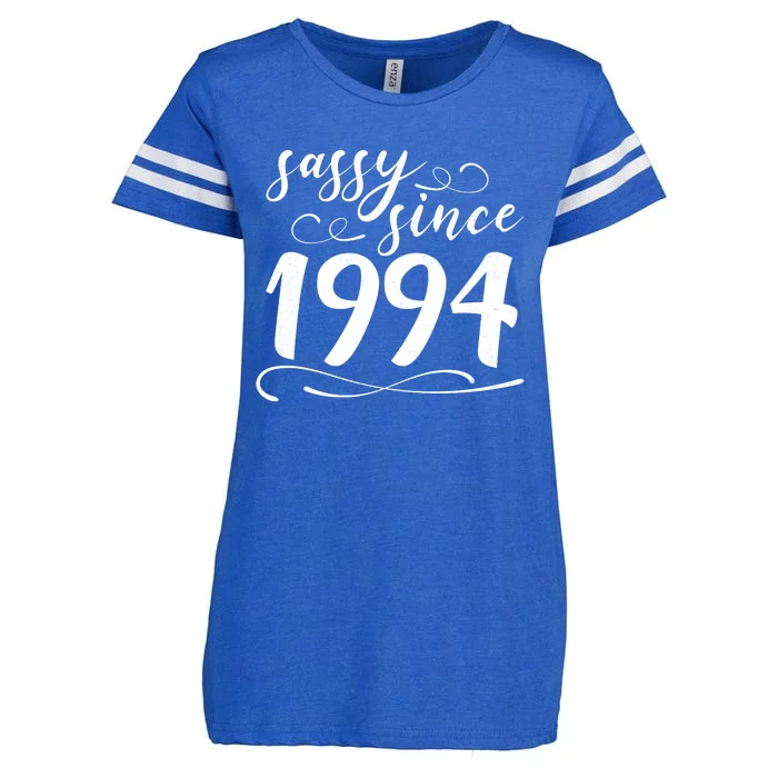 Sassy Since 1994 Birthday 30th Birthday Enza Ladies Jersey Football T-Shirt