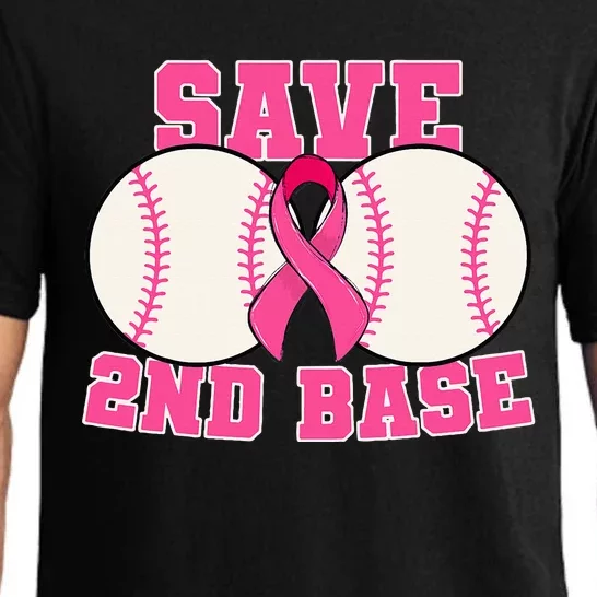 Save Second 2nd Base Breast Cancer Survivor Pajama Set