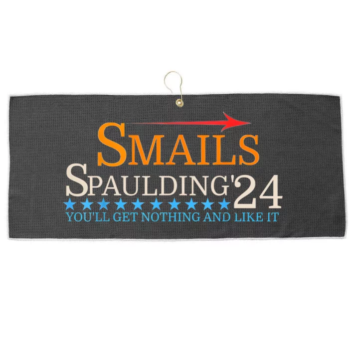 Smails Spaulding 24 Youll Get Nothing And Like It Large Microfiber Waffle Golf Towel