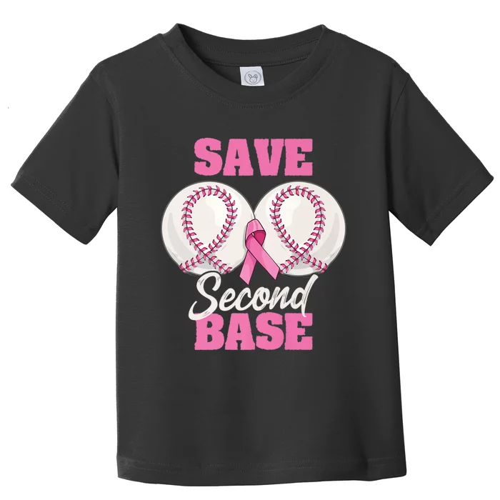 Save The Second Base Breast Cancer Awareness Baseball Shirt & Hoodie 