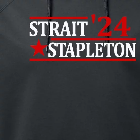 S.T.A.P.L..E.T.O.N S.T.R.A.I.T 24 Retro Country Cowboy Western Performance Fleece Hoodie