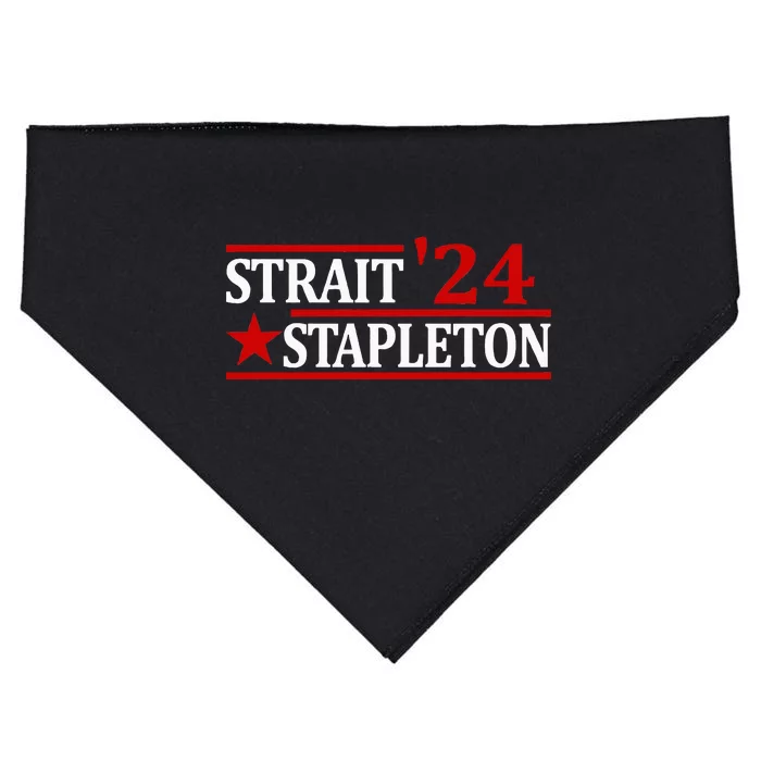 S.T.A.P.L..E.T.O.N S.T.R.A.I.T 24 Retro Country Cowboy Western USA-Made Doggie Bandana