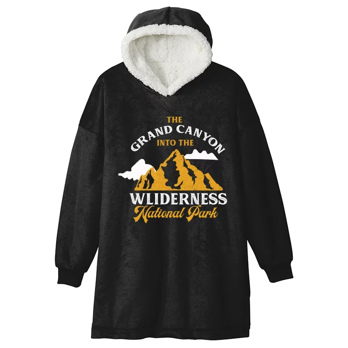 Grand Canyon National Park Hooded Wearable Blanket