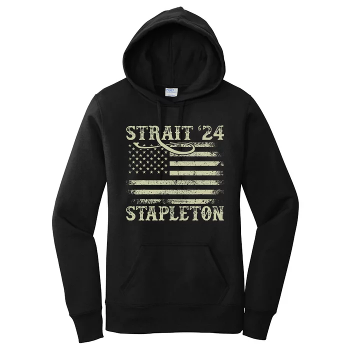 S.T.R.A.I.T S.T.A.P.L.E.To.N 2024 Funny Festival Country Women's Pullover Hoodie