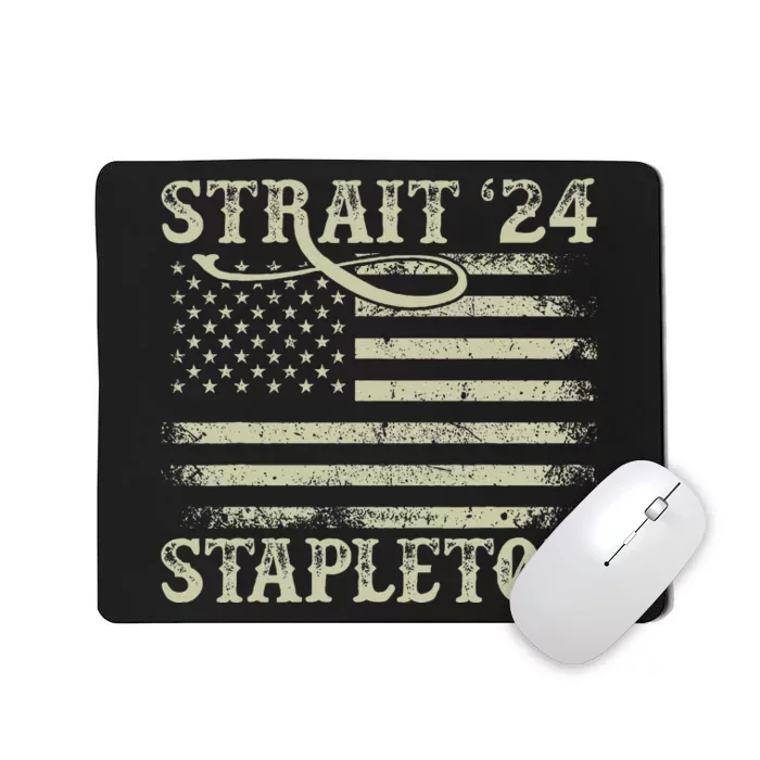 S.T.R.A.I.T S.T.A.P.L.E.To.N 2024 Funny Festival Country Mousepad