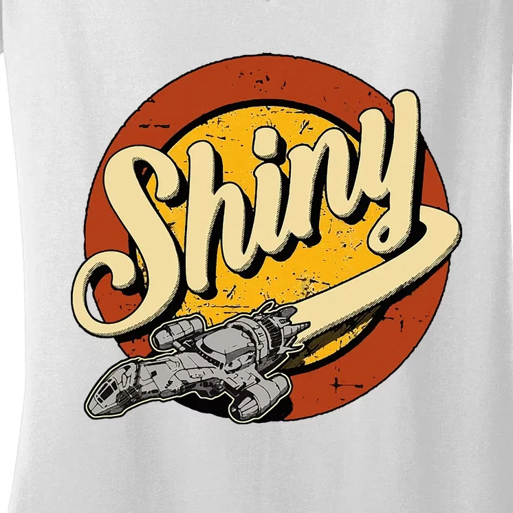 Shiny Since 2002 Firefly Serenity Women's V-Neck T-Shirt