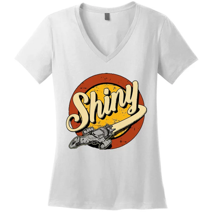 Shiny Since 2002 Firefly Serenity Women's V-Neck T-Shirt