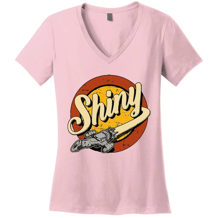 Shiny Since 2024 Firefly Serenity Women's V-Neck T-Shirt