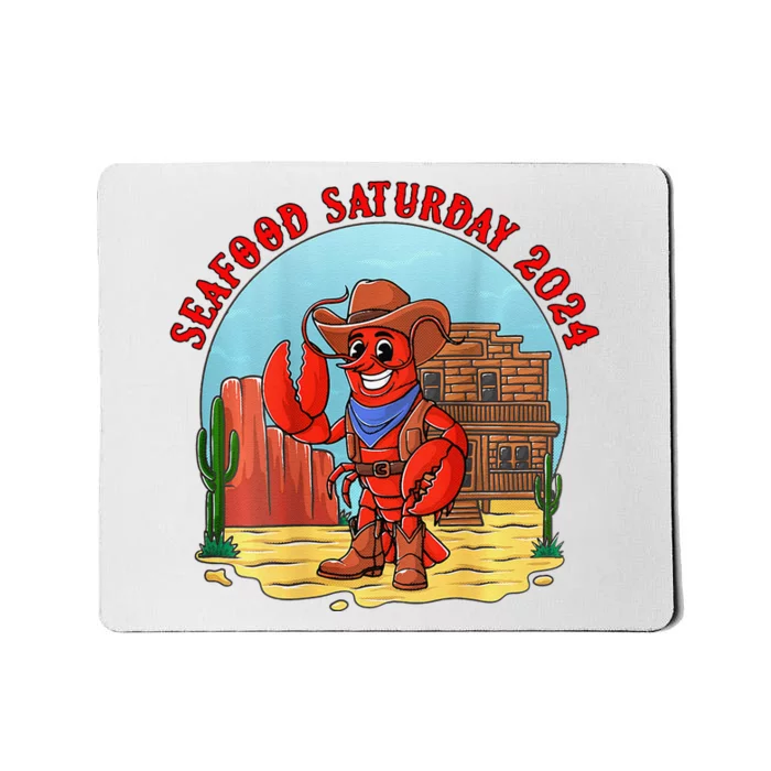 Seafood Saturday 2024 Mousepad