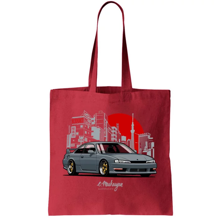 Silvia S14 (200sx) Kouki Tote Bag