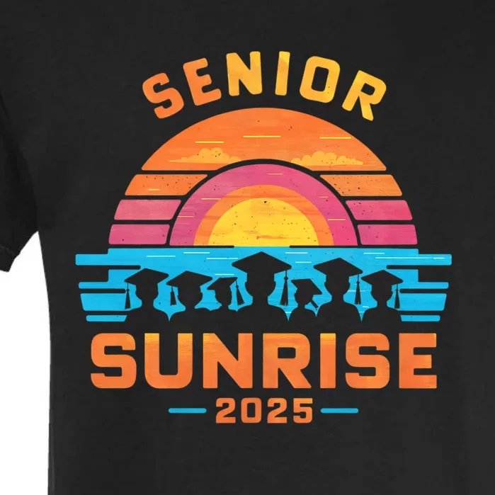 Senior Sunrise 2025 Seniors Shirts Of Class Graduation Garment-Dyed Heavyweight T-Shirt