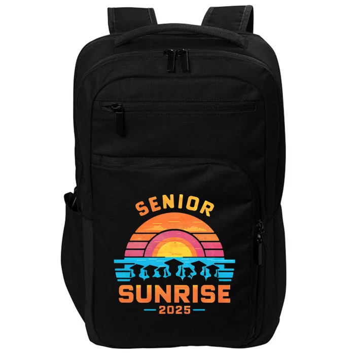 Senior Sunrise 2025 Seniors Shirts Of Class Graduation Impact Tech Backpack