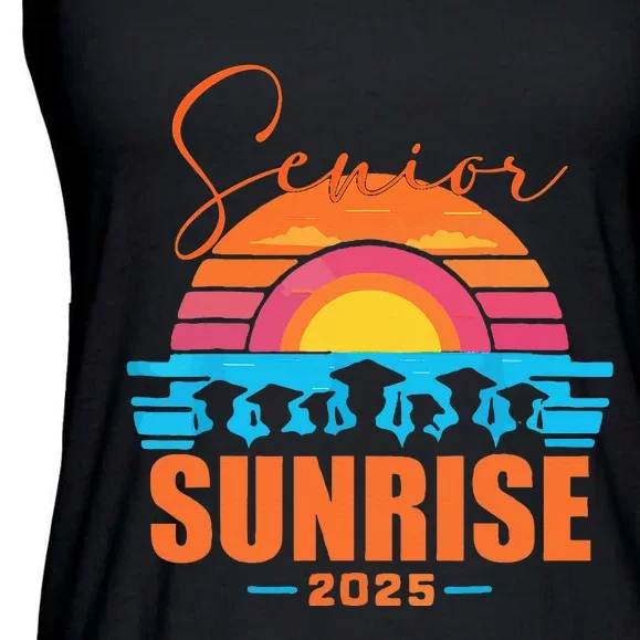 Senior Sunrise 2025 Seniors Of Class Graduation Ladies Essential Flowy Tank