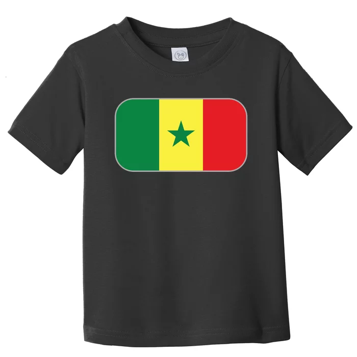 Senegal Soccer 2022 World Cup Senegalese Flag Toddler T-Shirt