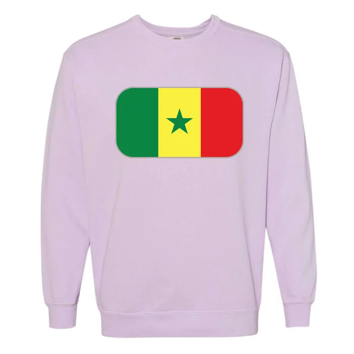 Senegal Soccer 2022 World Cup Senegalese Flag Garment-Dyed Sweatshirt