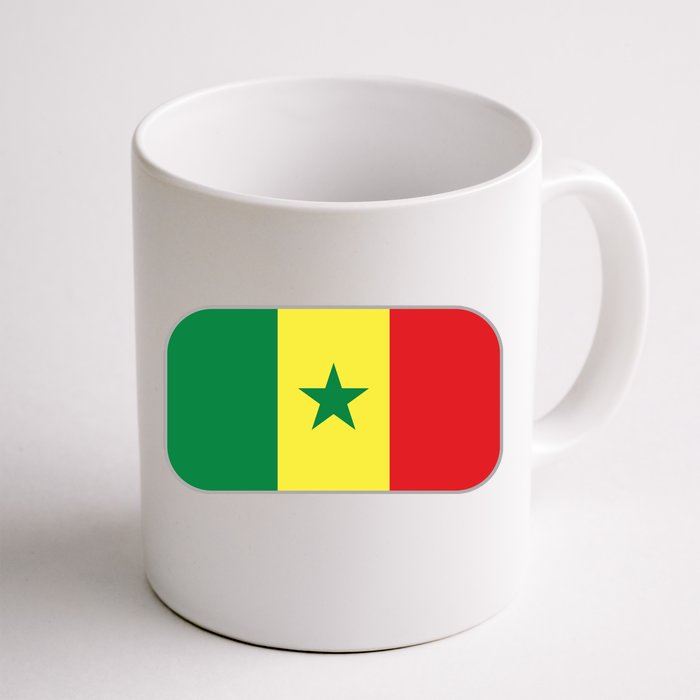 Senegal Soccer 2022 World Cup Senegalese Flag Front & Back Coffee Mug