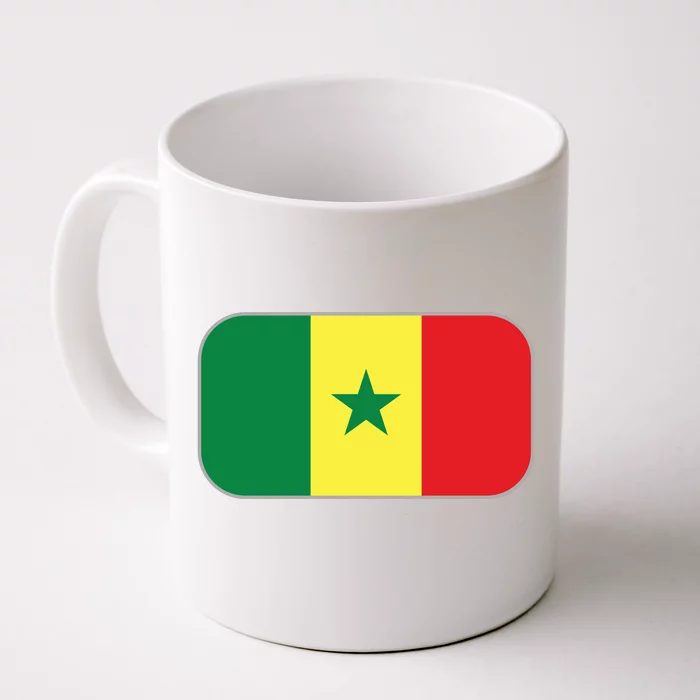 Senegal Soccer 2022 World Cup Senegalese Flag Front & Back Coffee Mug