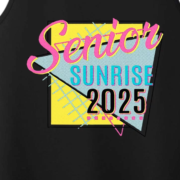 Senior Sunrise 2025 Back To School Performance Tank