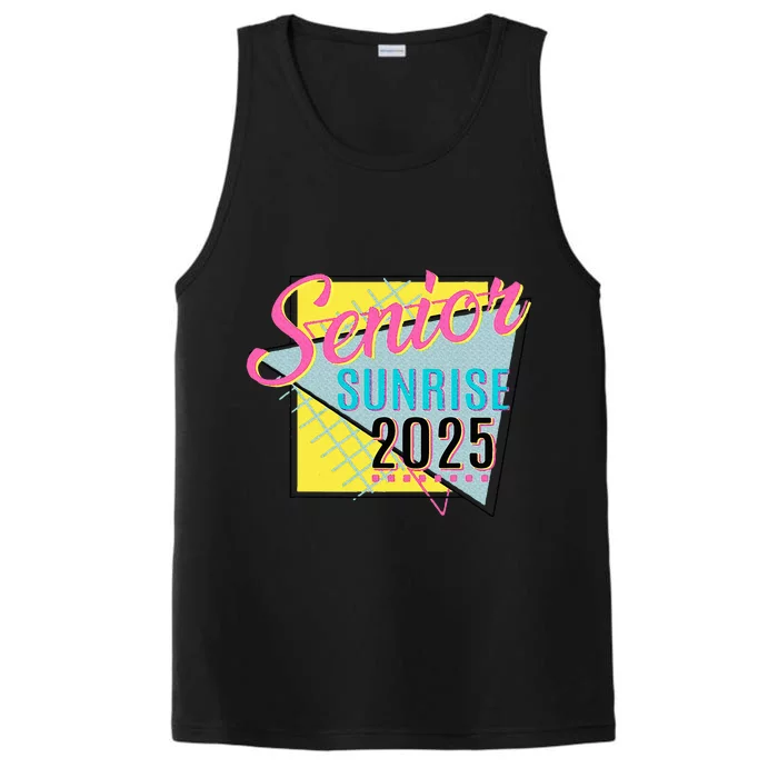 Senior Sunrise 2025 Back To School Performance Tank